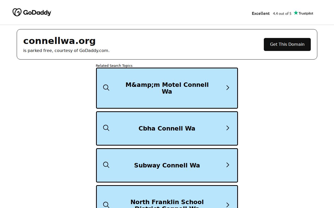 Connell criminal records contact through the official City of Connell website